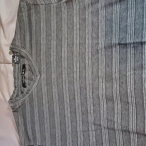 AXIST Black / Grey Tripped shirt Size Medium